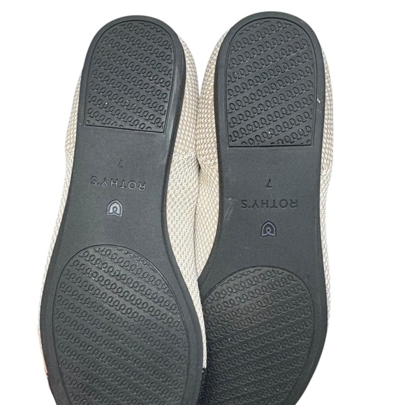 Rothy's Tuxedo Captoe Square Toe Flats - Picture 4 of 7